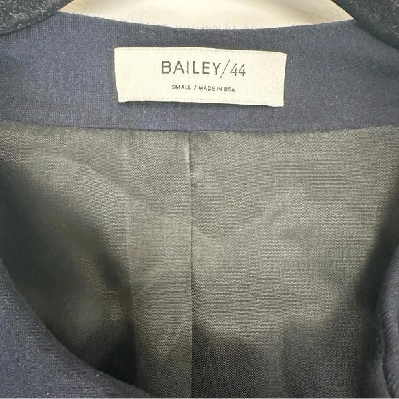 Bailey 44 Women’s Jacket ZipUp Navy Size Small Moto Quilted Casual Office - Picture 9 of 12